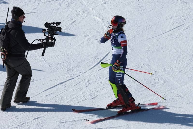 Alpine Skiing. Olympic Winter Games Milano-Cortina 2026. Run 2. 18.02.2026