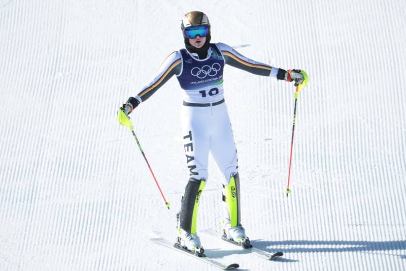 Alpine Skiing. Olympic Winter Games Milano-Cortina 2026. Run 2. 18.02.2026