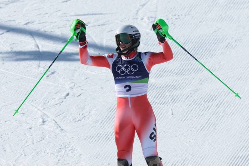 Alpine Skiing. Olympic Winter Games Milano-Cortina 2026. Run 2. 18.02.2026