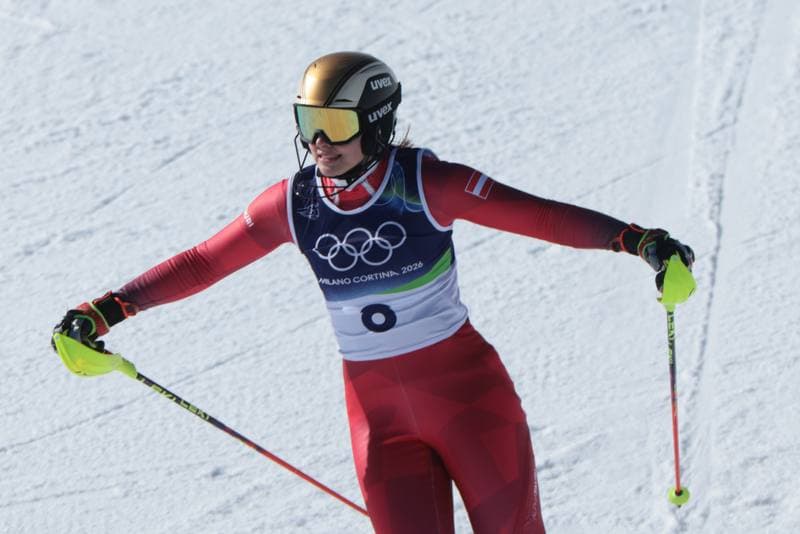 Alpine Skiing. Olympic Winter Games Milano-Cortina 2026. Run 2. 18.02.2026