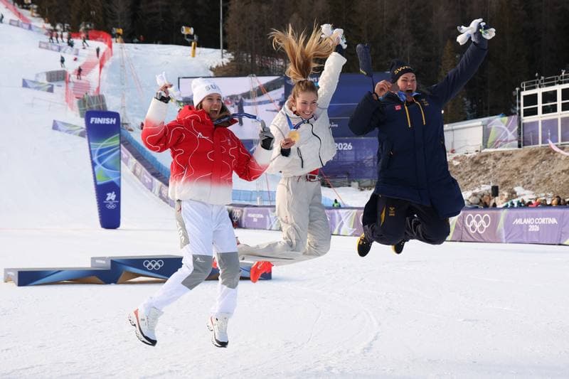 Alpine Skiing. Olympic Winter Games Milano-Cortina 2026. Run 2. 18.02.2026