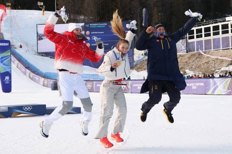 Alpine Skiing. Olympic Winter Games Milano-Cortina 2026. Run 2. 18.02.2026
