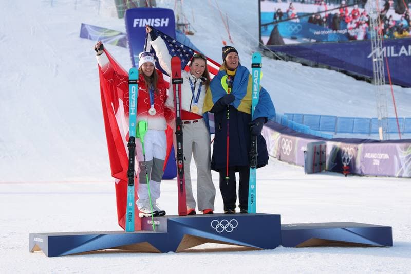 Alpine Skiing. Olympic Winter Games Milano-Cortina 2026. Run 2. 18.02.2026