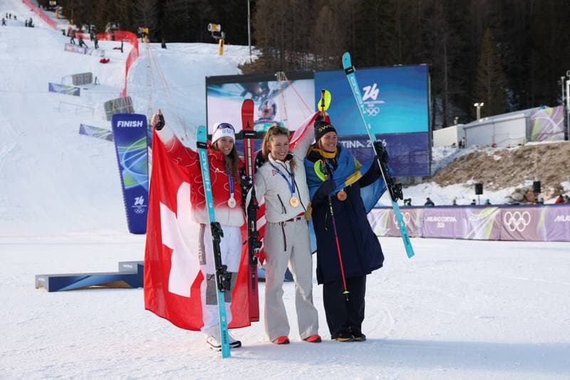 Alpine Skiing. Olympic Winter Games Milano-Cortina 2026. Run 2. 18.02.2026