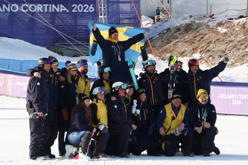 Alpine Skiing. Olympic Winter Games Milano-Cortina 2026. Run 2. 18.02.2026