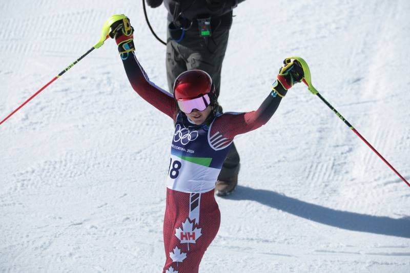 Alpine Skiing. Olympic Winter Games Milano-Cortina 2026. Run 2. 18.02.2026