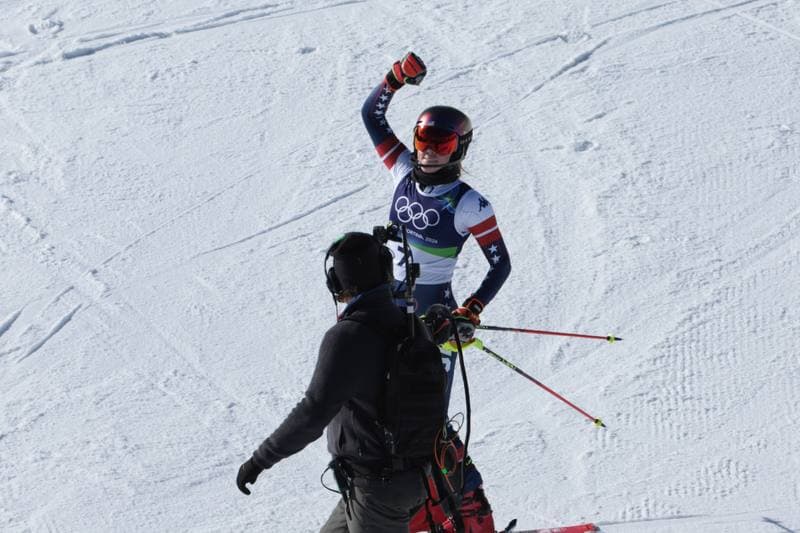 Alpine Skiing. Olympic Winter Games Milano-Cortina 2026. Run 2. 18.02.2026