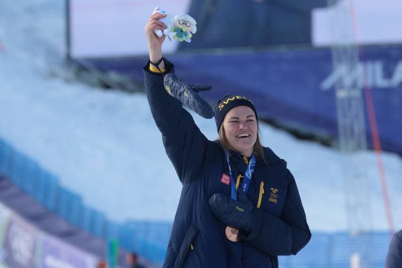 Alpine Skiing. Olympic Winter Games Milano-Cortina 2026. Run 2. 18.02.2026