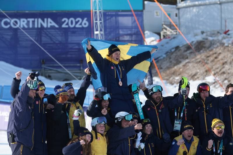 Alpine Skiing. Olympic Winter Games Milano-Cortina 2026. Run 2. 18.02.2026