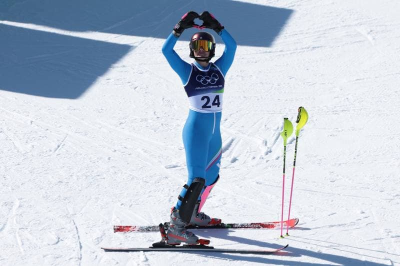 Alpine Skiing. Olympic Winter Games Milano-Cortina 2026. Run 2. 18.02.2026