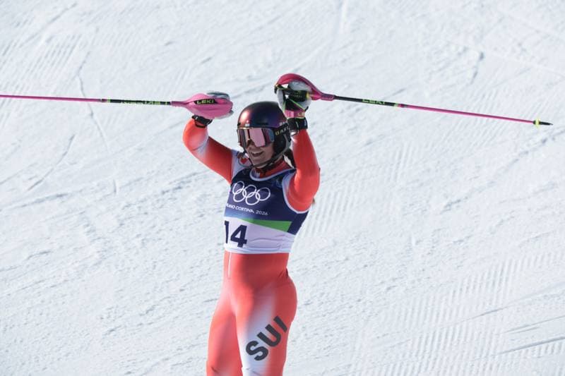 Alpine Skiing. Olympic Winter Games Milano-Cortina 2026. Run 2. 18.02.2026
