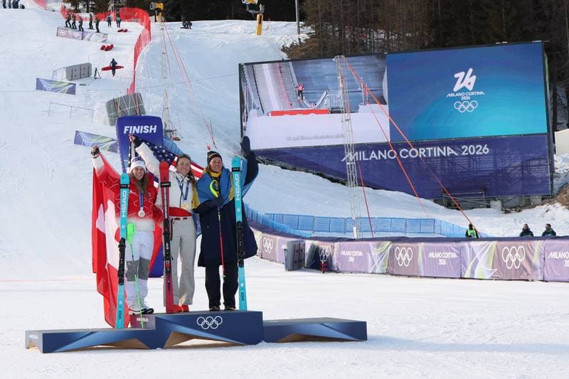 Alpine Skiing. Olympic Winter Games Milano-Cortina 2026. Run 2. 18.02.2026