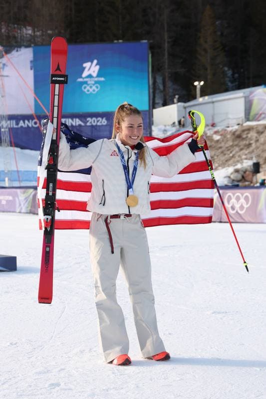 Alpine Skiing. Olympic Winter Games Milano-Cortina 2026. Run 2. 18.02.2026