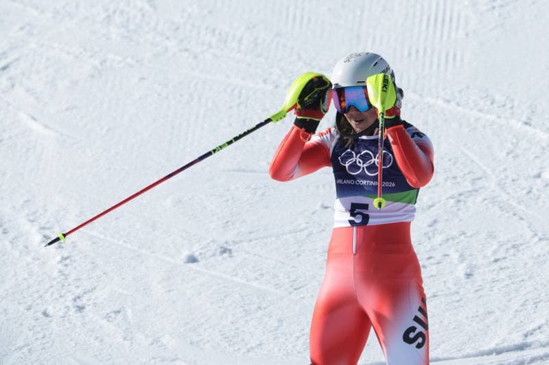 Alpine Skiing. Olympic Winter Games Milano-Cortina 2026. Run 2. 18.02.2026
