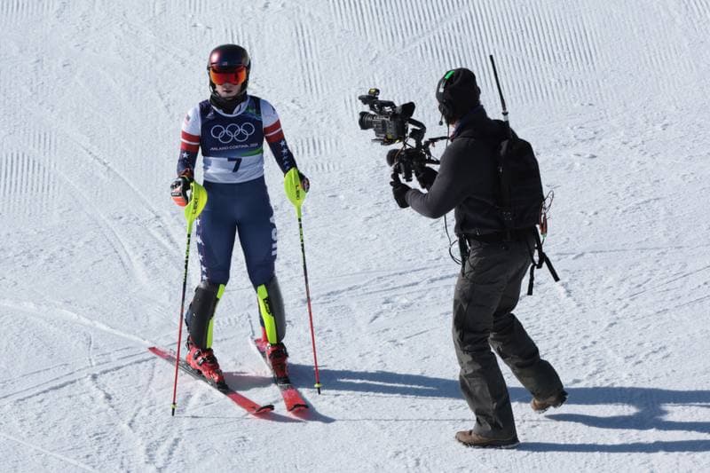 Alpine Skiing. Olympic Winter Games Milano-Cortina 2026. Run 2. 18.02.2026