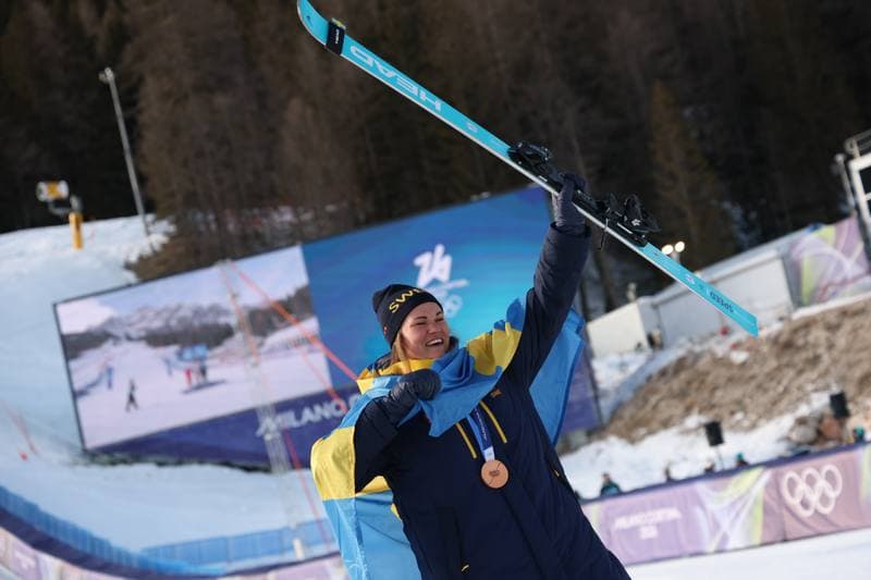 Alpine Skiing. Olympic Winter Games Milano-Cortina 2026. Run 2. 18.02.2026