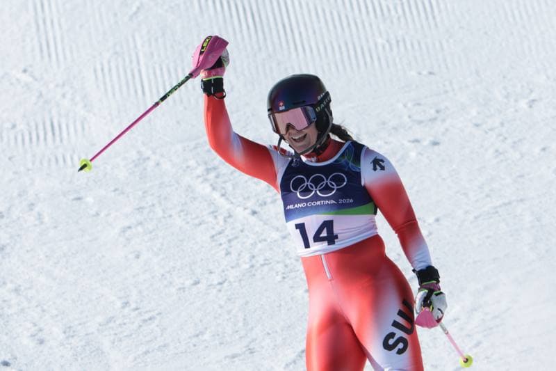 Alpine Skiing. Olympic Winter Games Milano-Cortina 2026. Run 2. 18.02.2026