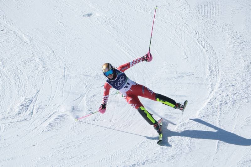 Alpine Skiing. Olympic Winter Games Milano-Cortina 2026. Run 2. 18.02.2026