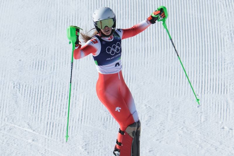 Alpine Skiing. Olympic Winter Games Milano-Cortina 2026. Run 2. 18.02.2026