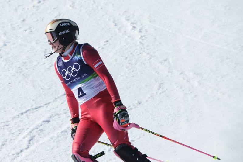 Alpine Skiing. Olympic Winter Games Milano-Cortina 2026. Run 2. 18.02.2026