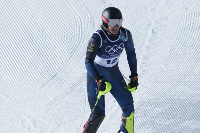Alpine Skiing. Olympic Winter Games Milano-Cortina 2026. Run 2. 18.02.2026