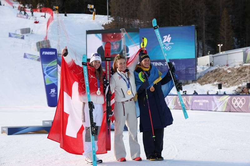 Alpine Skiing. Olympic Winter Games Milano-Cortina 2026. Run 2. 18.02.2026