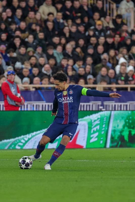 Football. UEFA Champions League. AS Monaco - Paris Saint-Germain. 17.02.2026