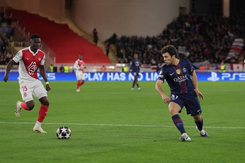 Football. UEFA Champions League. AS Monaco - Paris Saint-Germain. 17.02.2026