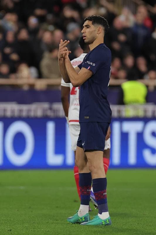 Football. UEFA Champions League. AS Monaco - Paris Saint-Germain. 17.02.2026
