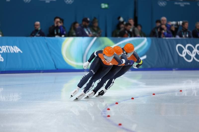 Speed Skating. Olympic Winter Games Milano-Cortina 2026. Women's Team Pursuit. 17.02.2026
