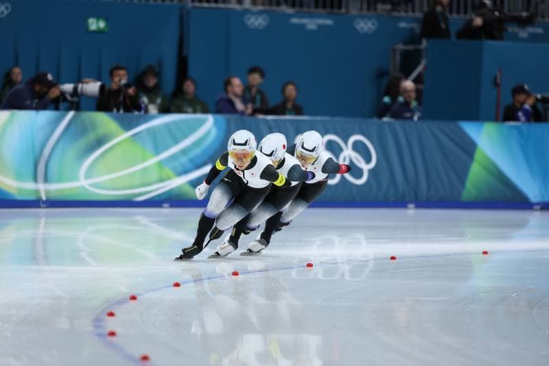 Speed Skating. Olympic Winter Games Milano-Cortina 2026. Women's Team Pursuit. 17.02.2026