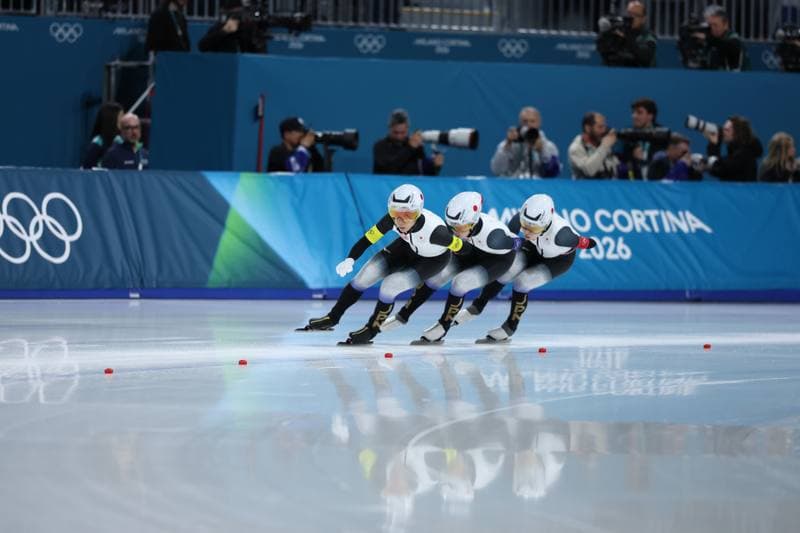 Speed Skating. Olympic Winter Games Milano-Cortina 2026. Women's Team Pursuit. 17.02.2026