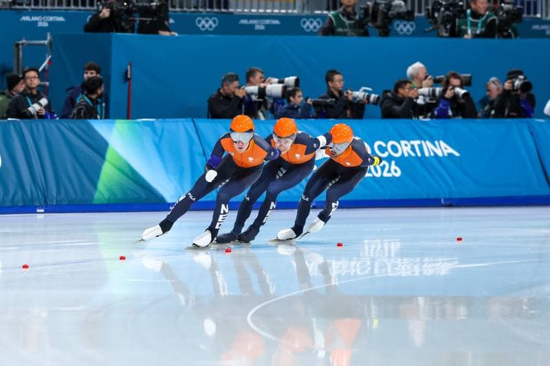Speed Skating. Olympic Winter Games Milano-Cortina 2026. Women's Team Pursuit. 17.02.2026