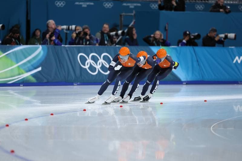 Speed Skating. Olympic Winter Games Milano-Cortina 2026. Women's Team Pursuit. 17.02.2026
