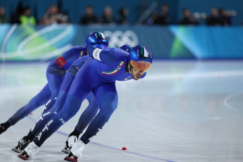 Speed Skating. Olympic Winter Games Milano-Cortina 2026. Women's Team Pursuit. 17.02.2026