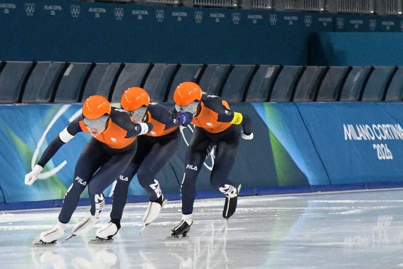 Speed Skating. Olympic Winter Games Milano-Cortina 2026. Women's Team Pursuit. 17.02.2026