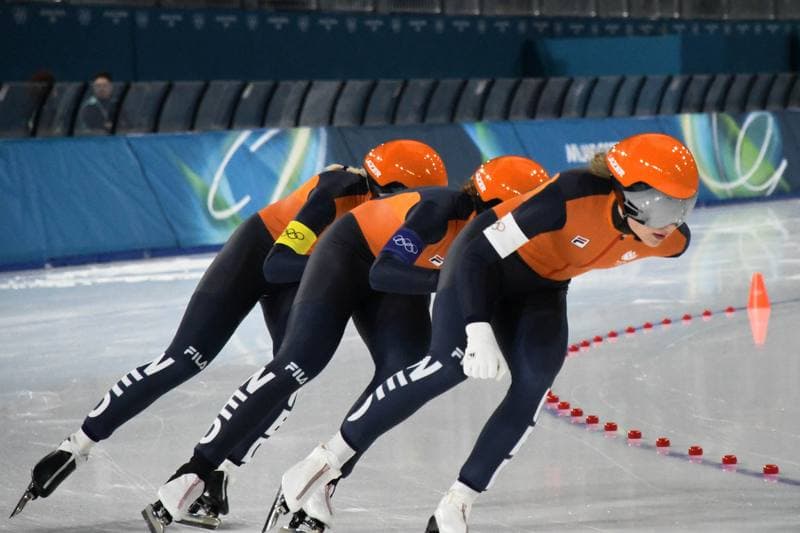Speed Skating. Olympic Winter Games Milano-Cortina 2026. Women's Team Pursuit. 17.02.2026
