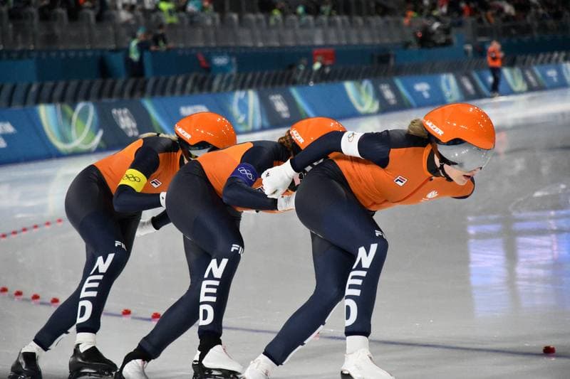 Speed Skating. Olympic Winter Games Milano-Cortina 2026. Women's Team Pursuit. 17.02.2026