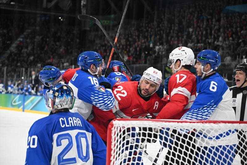Ice Hockey. Italy. Training. 14.02.2026