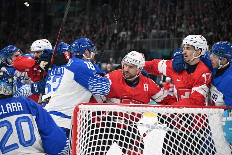 Ice Hockey. Italy. Training. 14.02.2026