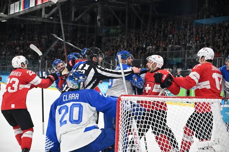 Ice Hockey. Italy. Training. 14.02.2026