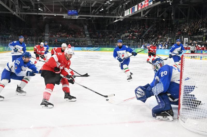 Ice Hockey. Italy. Training. 14.02.2026