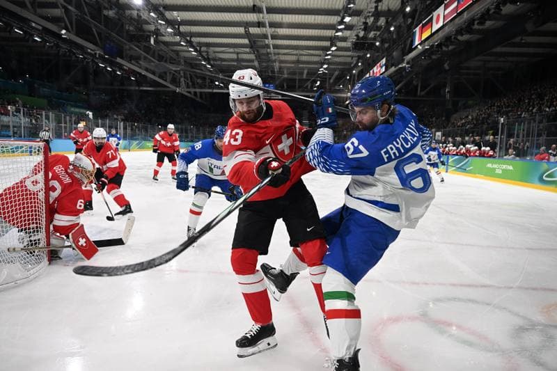 Ice Hockey. Italy. Training. 14.02.2026