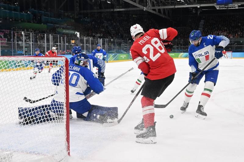 Ice Hockey. Italy. Training. 14.02.2026