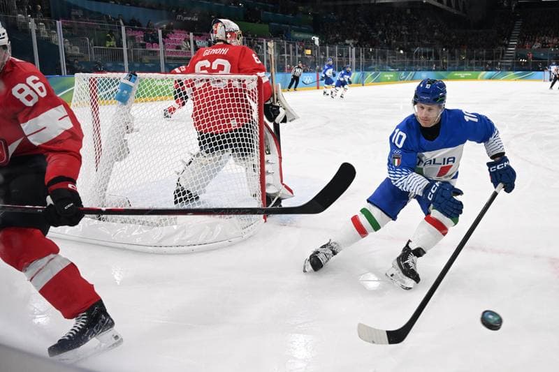 Ice Hockey. Italy. Training. 14.02.2026