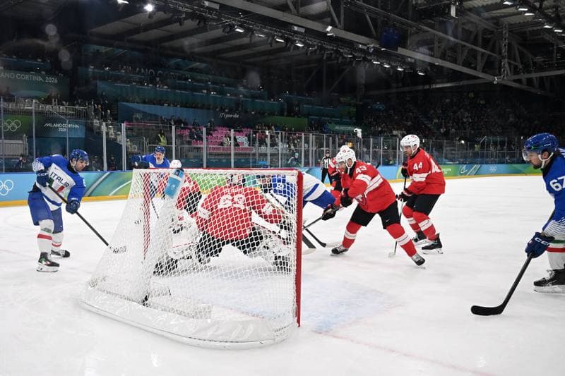 Ice Hockey. Italy. Training. 14.02.2026