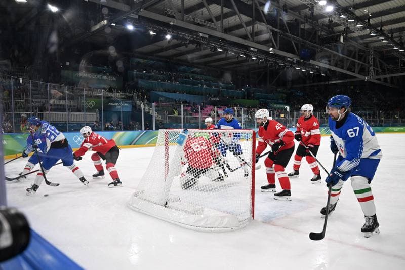 Ice Hockey. Italy. Training. 14.02.2026