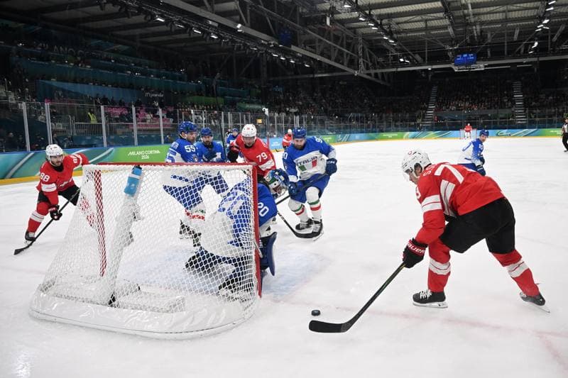 Ice Hockey. Italy. Training. 14.02.2026