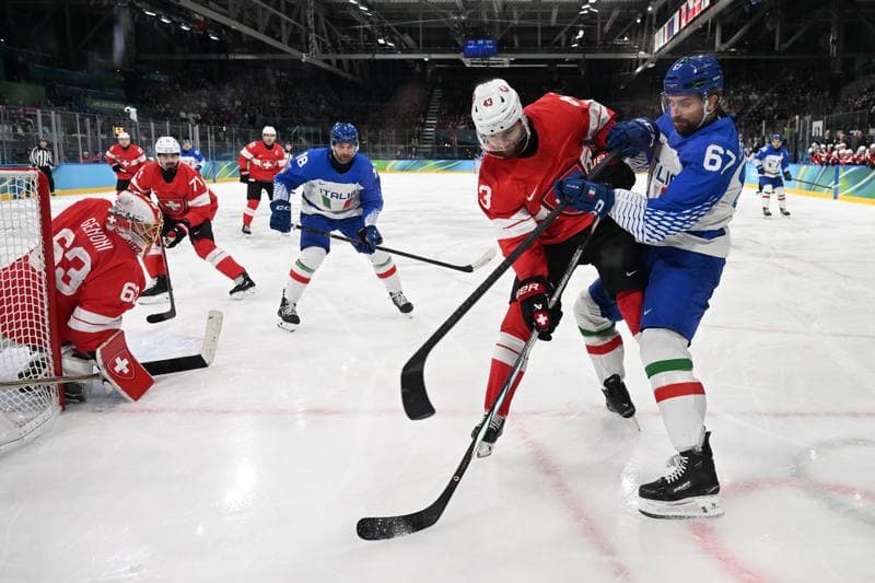 Ice Hockey. Italy. Training. 14.02.2026