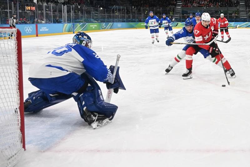 Ice Hockey. Italy. Training. 14.02.2026